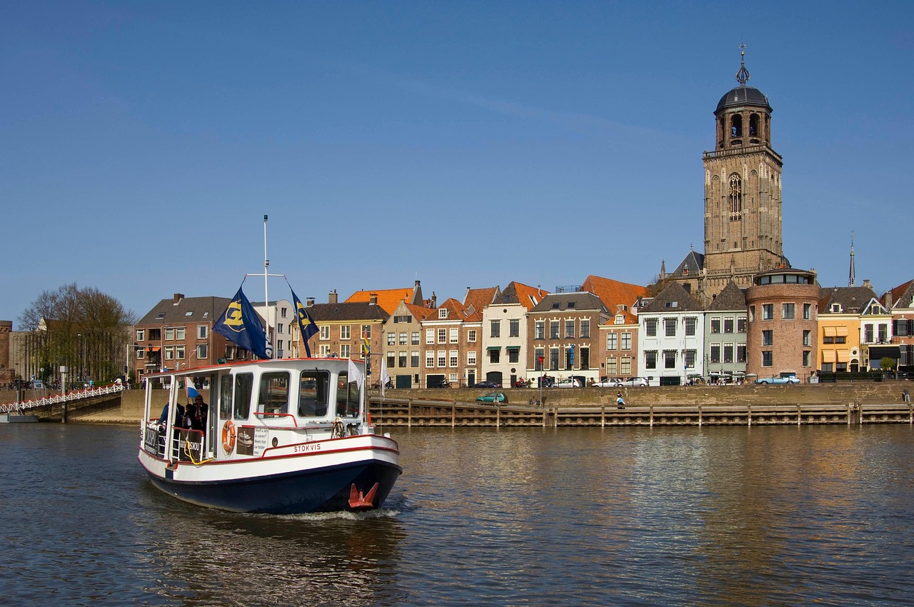 deventer, ice cream, tower, ferry, river, deventer, deventer, deventer, deventer, deventer